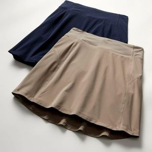 Khaki Athlete Uniform Skirt